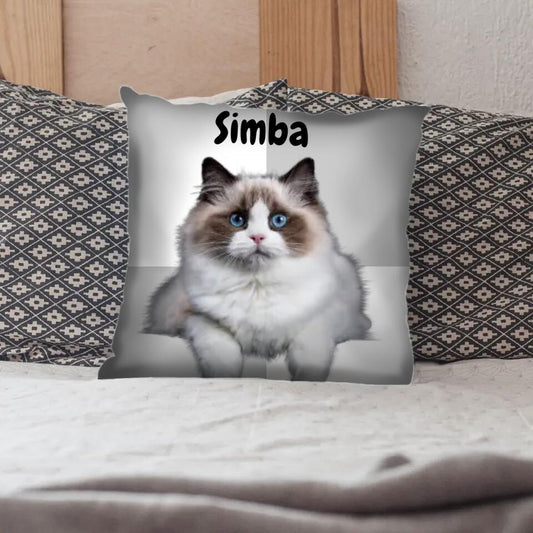 Cat - Personalized Pillow