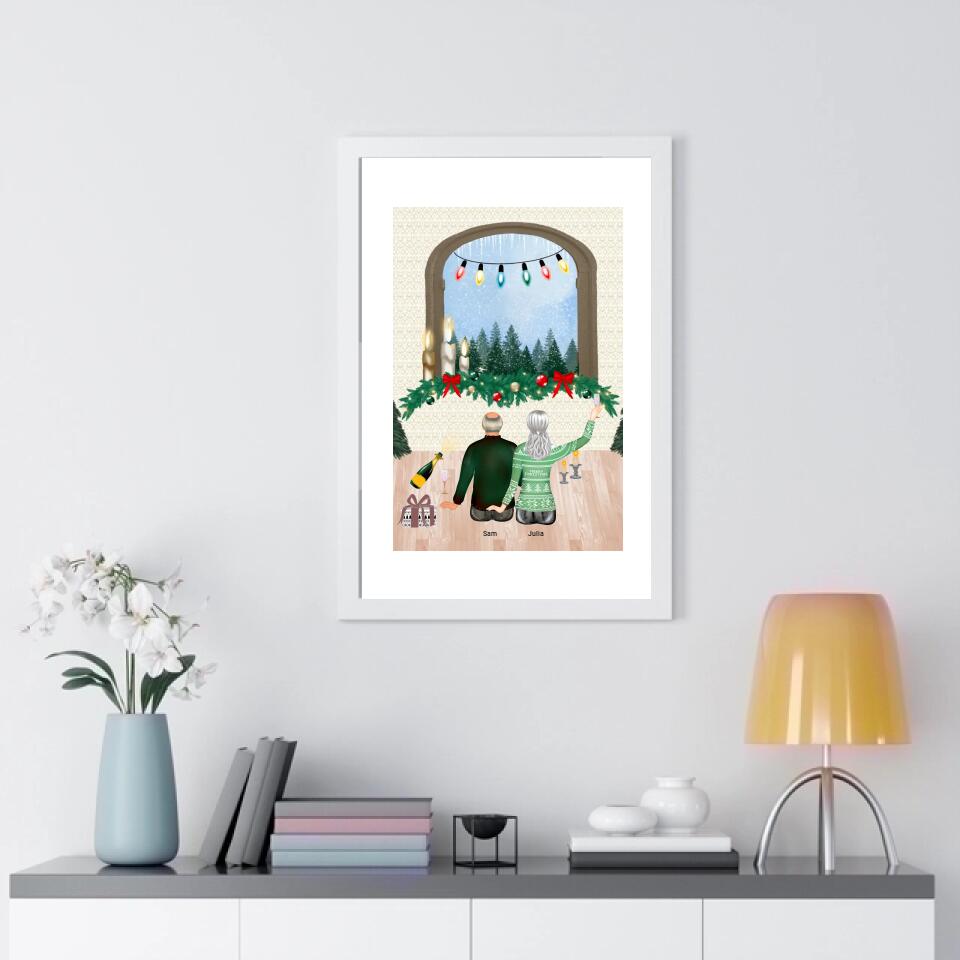 Dog Personalized Framed Poster - Upload Photo & Change Text copy copy copy copy copy