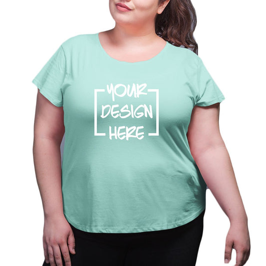 Women's Curvy Plus Size T-shirt