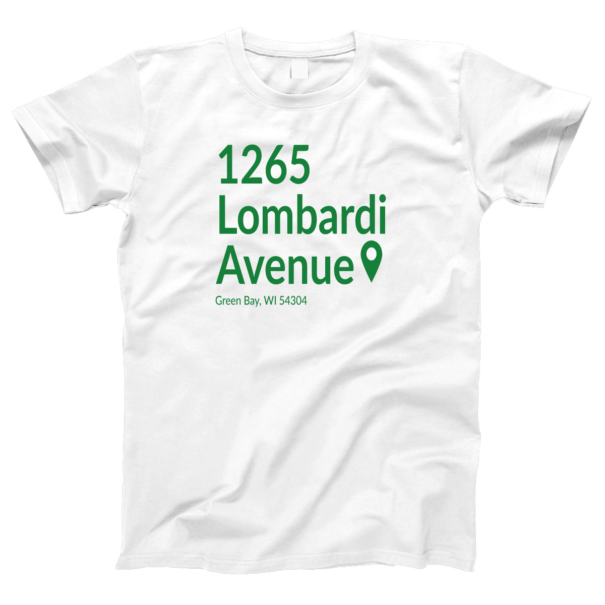 Green Bay Football Stadium Women's T-shirt | White