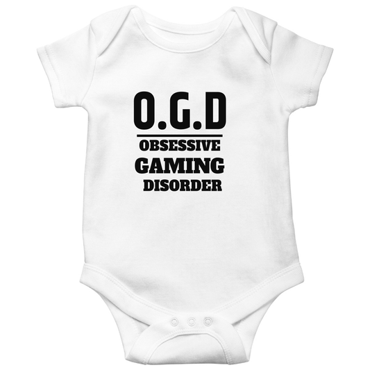 O.G.D Obsessive Gaming Disorder Baby Bodysuits