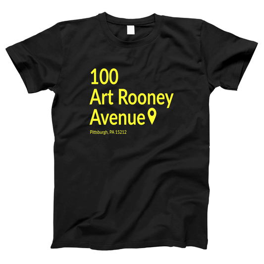 Pittsburgh Football Stadium Women's T-shirt | Black