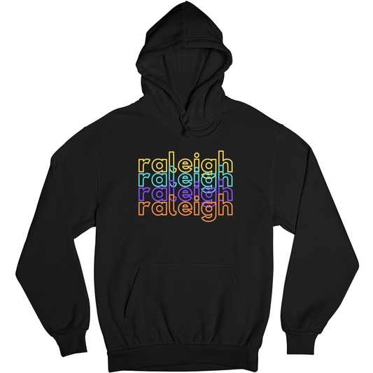 Raleigh Unisex Hoodie | Black