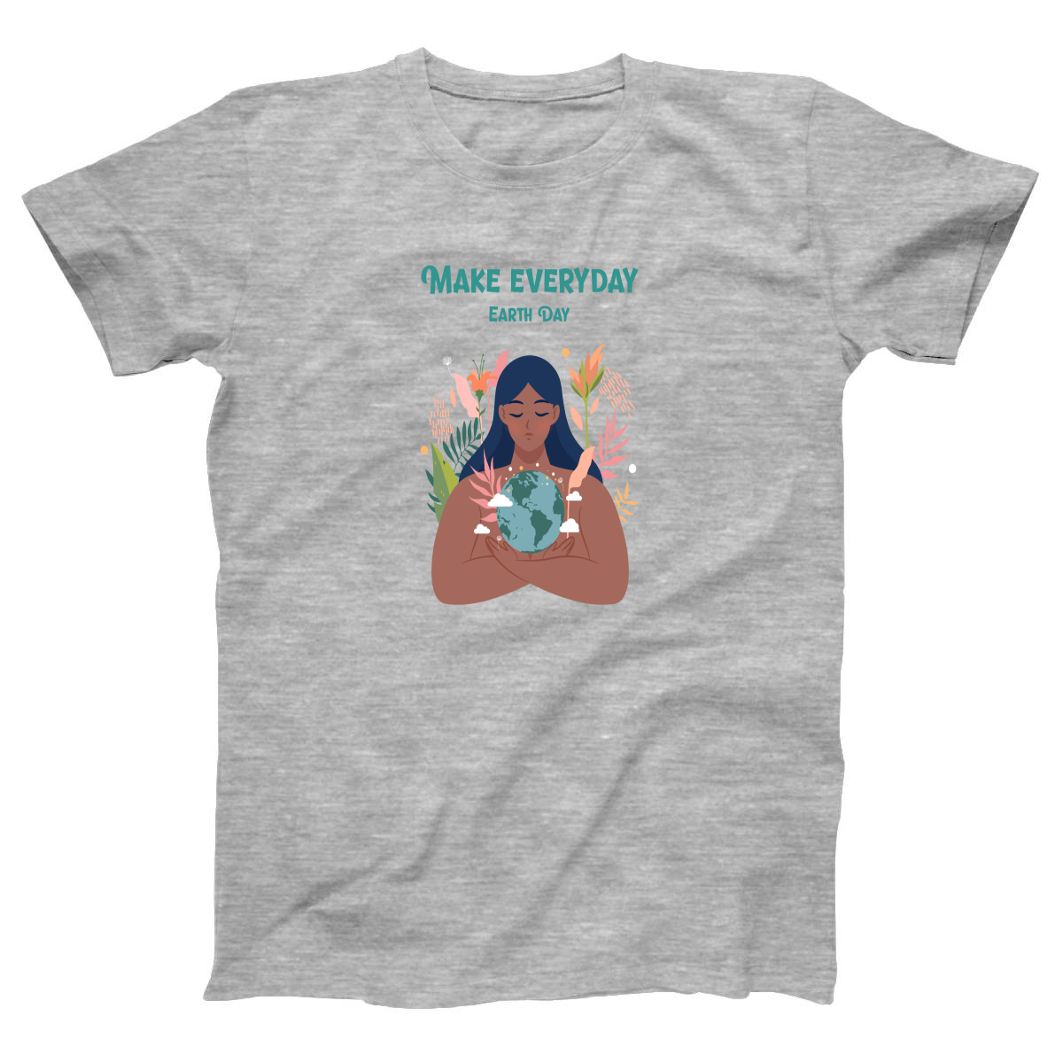 Earth Day Everyday Women's T-shirt | Gray