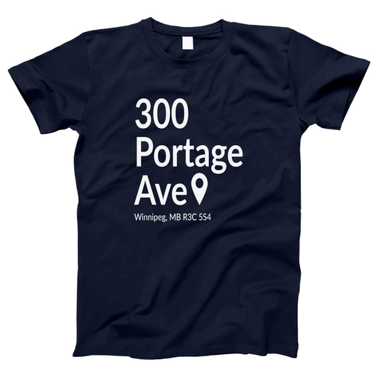 Winnipeg Hockey Stadium Women's T-shirt | Navy