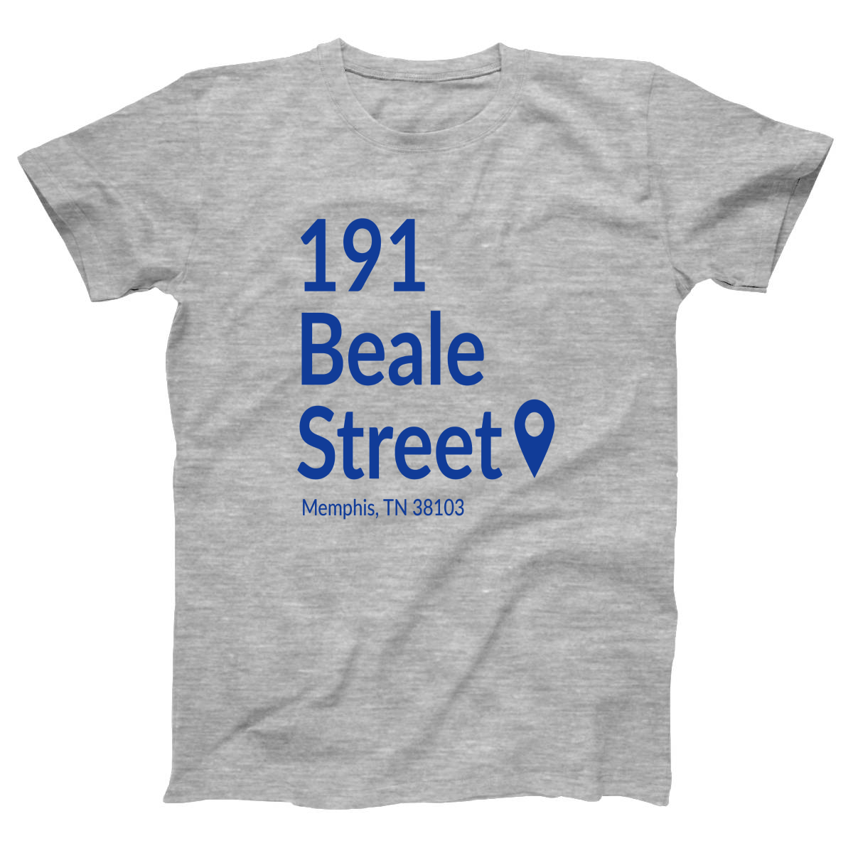 Memphis Basketball Stadium Women's T-shirt | Gray