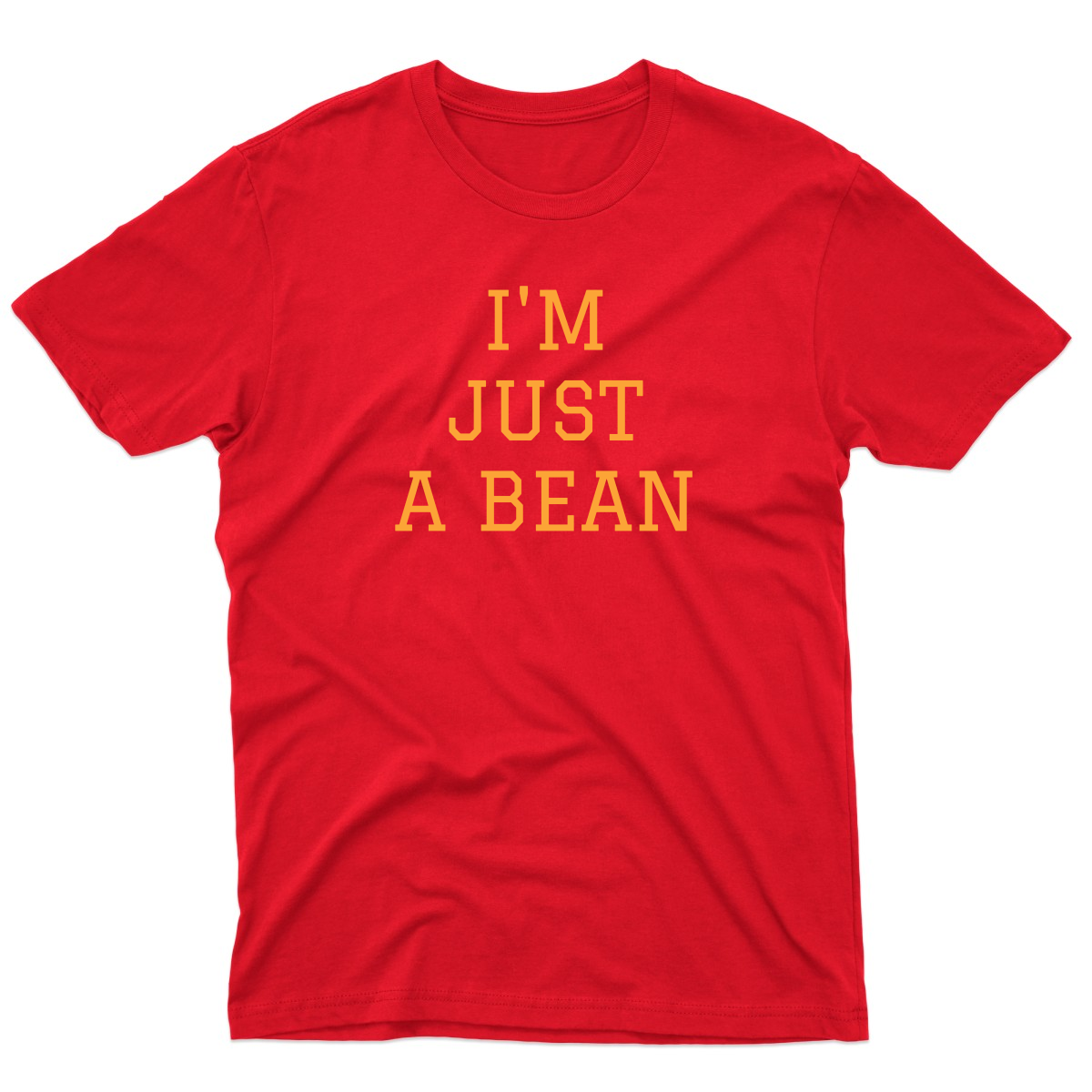 I'm Just A Bean  Men's T-shirt | Red