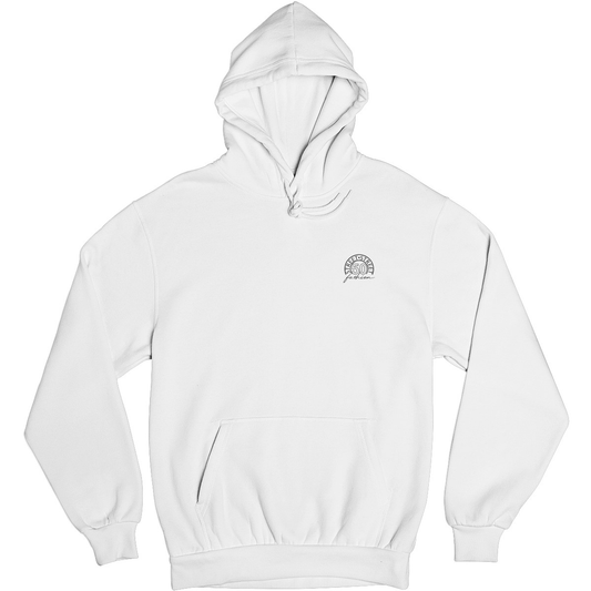 Retro 50 Unisex Hoodie | White