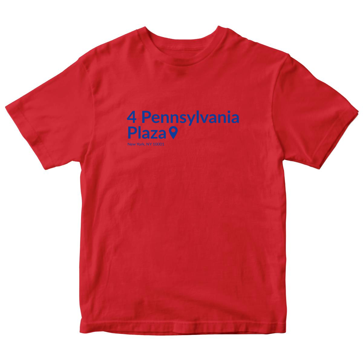 New York Basketball Stadium Kids T-shirt