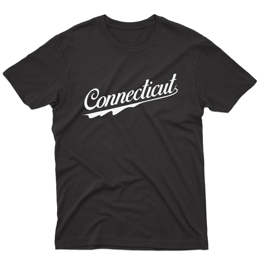 Connecticut Men's T-shirt | Black