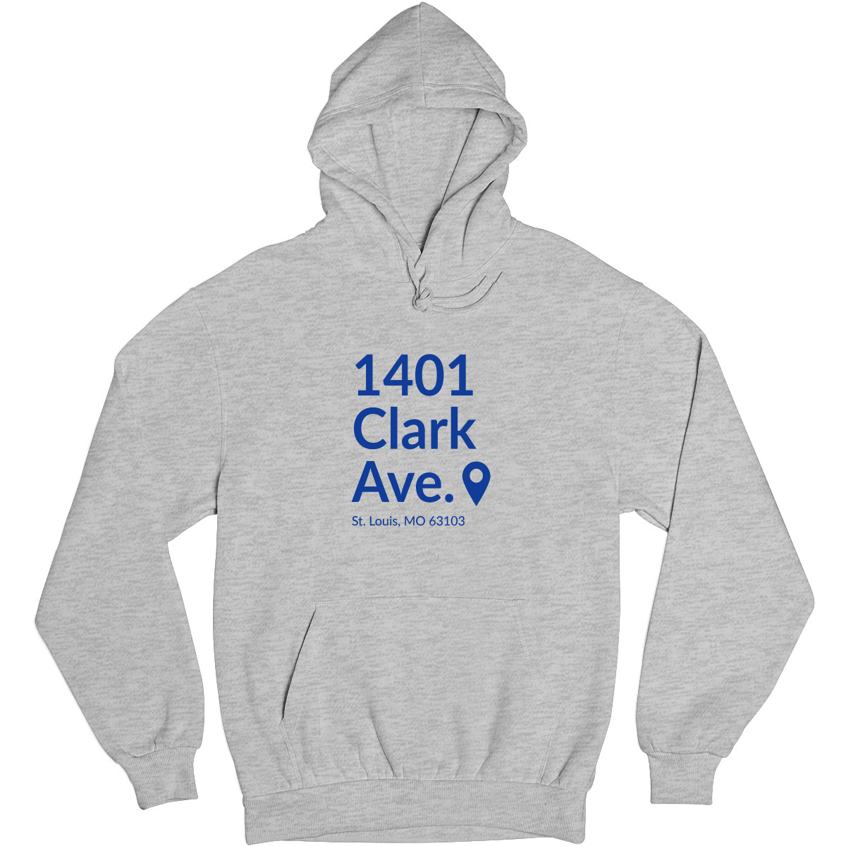 St. Louis Hockey Stadium Unisex Hoodie | Gray