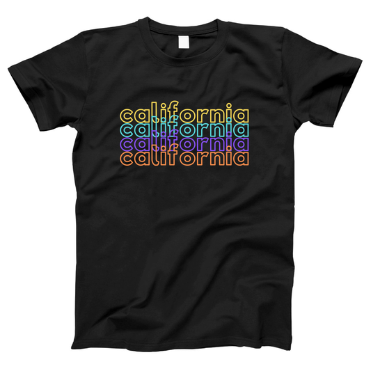 California Women's T-shirt | Black
