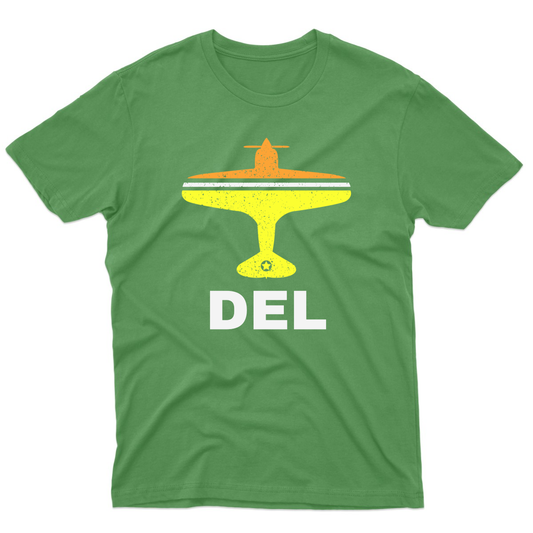 Fly Delhi DEL Airport Men's T-shirt | Green