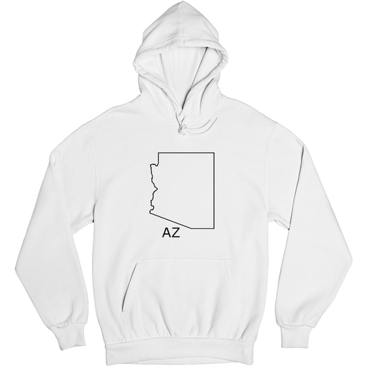 Arizona Unisex Hoodie | White
