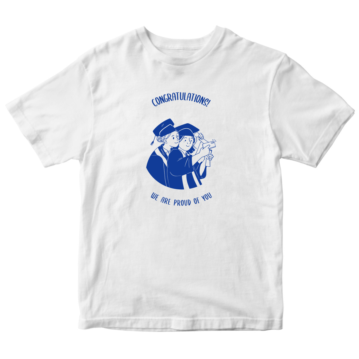 Happy Graduation Day Kids T-shirt | White