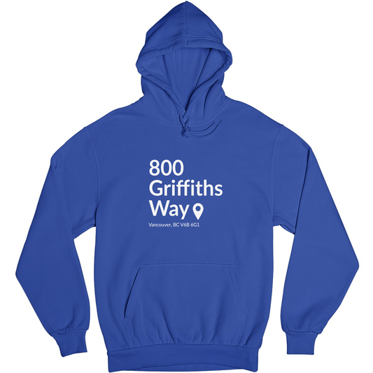 Vancouver Hockey Stadium Unisex Hoodie | Blue