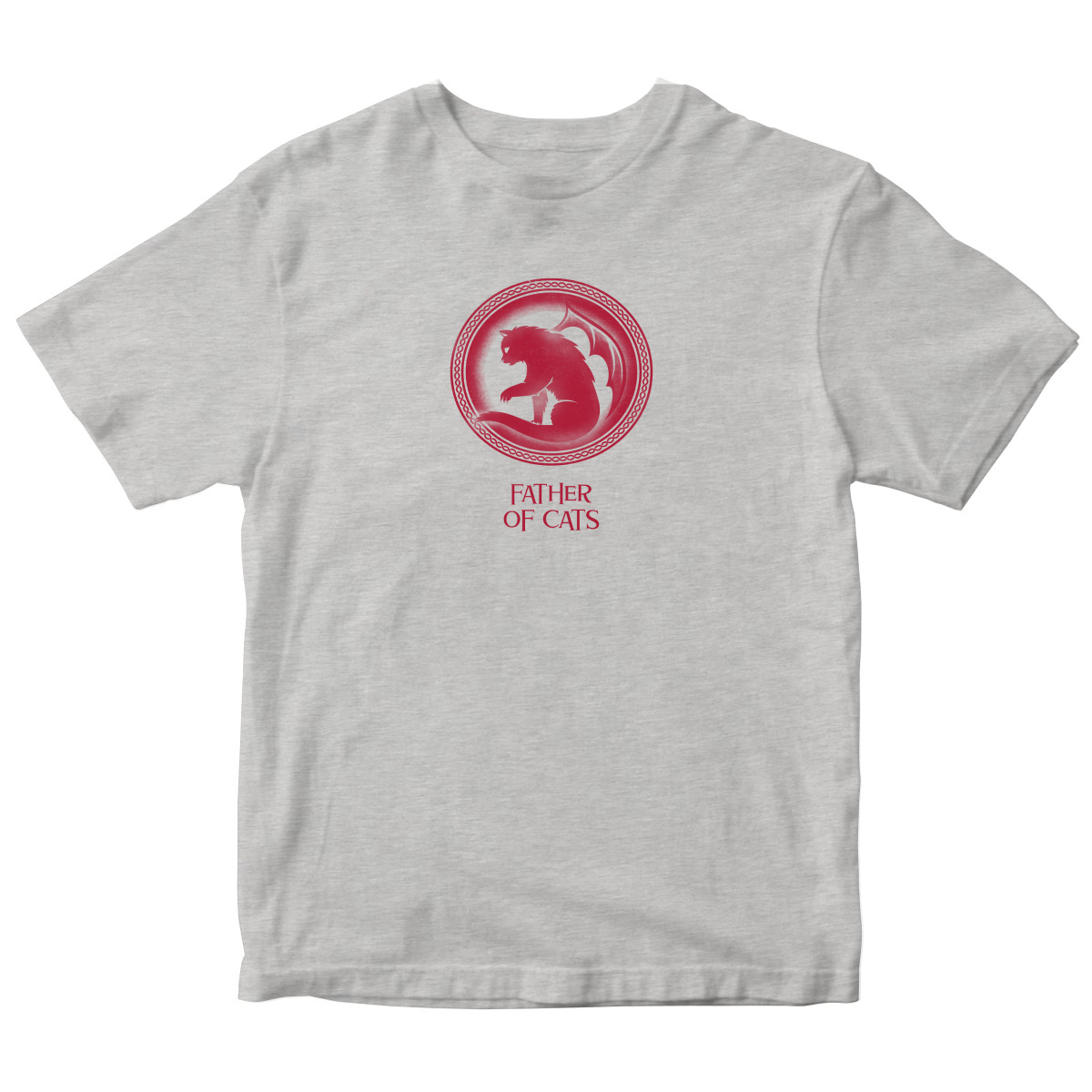 Father of Cats Toddler T-shirt | Gray
