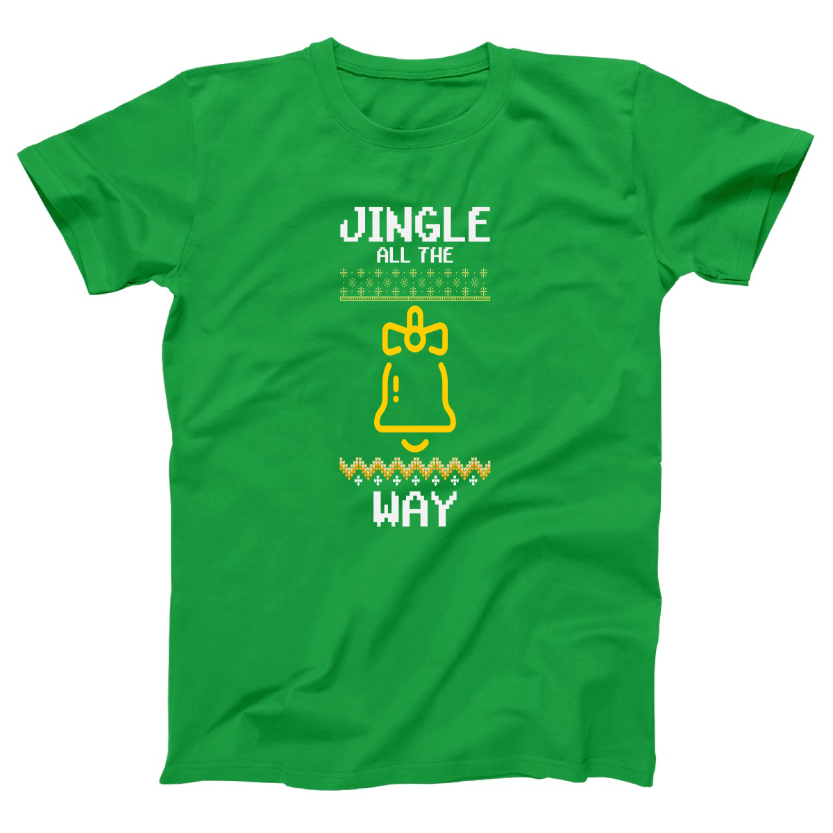 Jingle All the Way! Women's T-shirt | Green