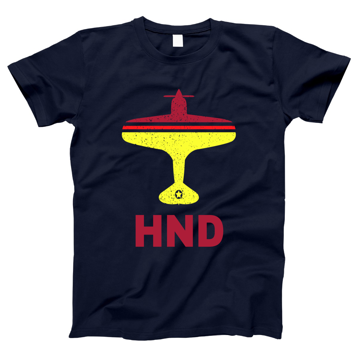 Fly Tokyo HND Airport Women's T-shirt | Navy