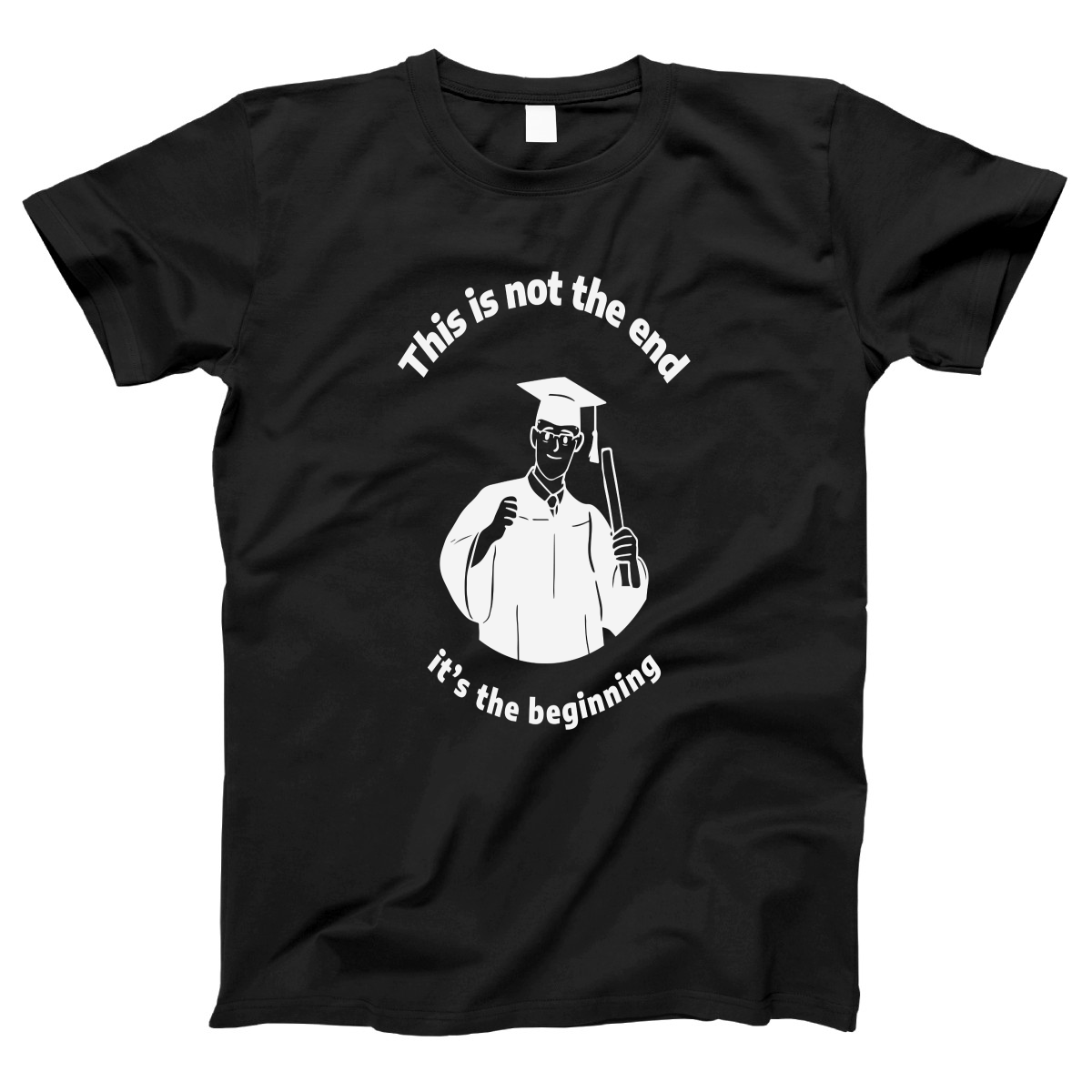 This Is Not The End It's The Beginning Women's T-shirt | Black