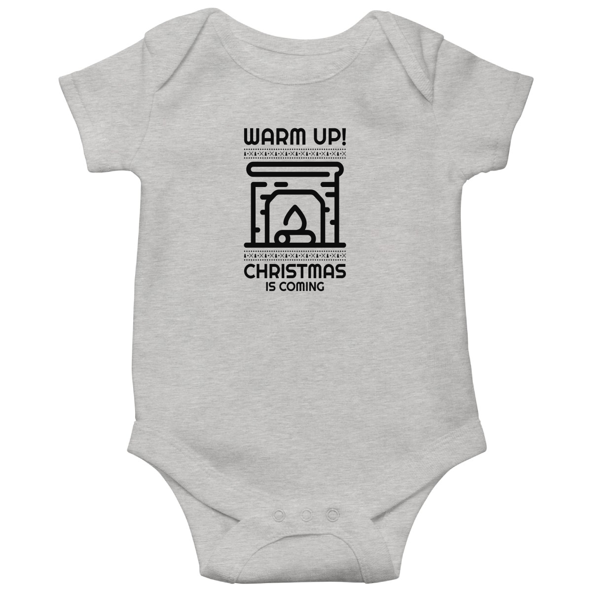 Christmas Is Coming Baby Bodysuits
