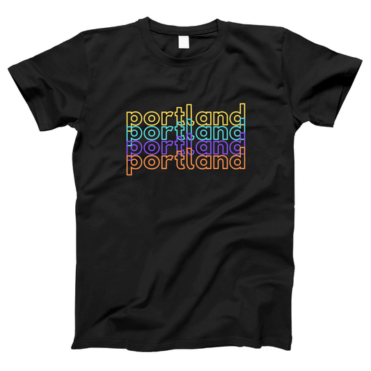 Portland Women's T-shirt | Black
