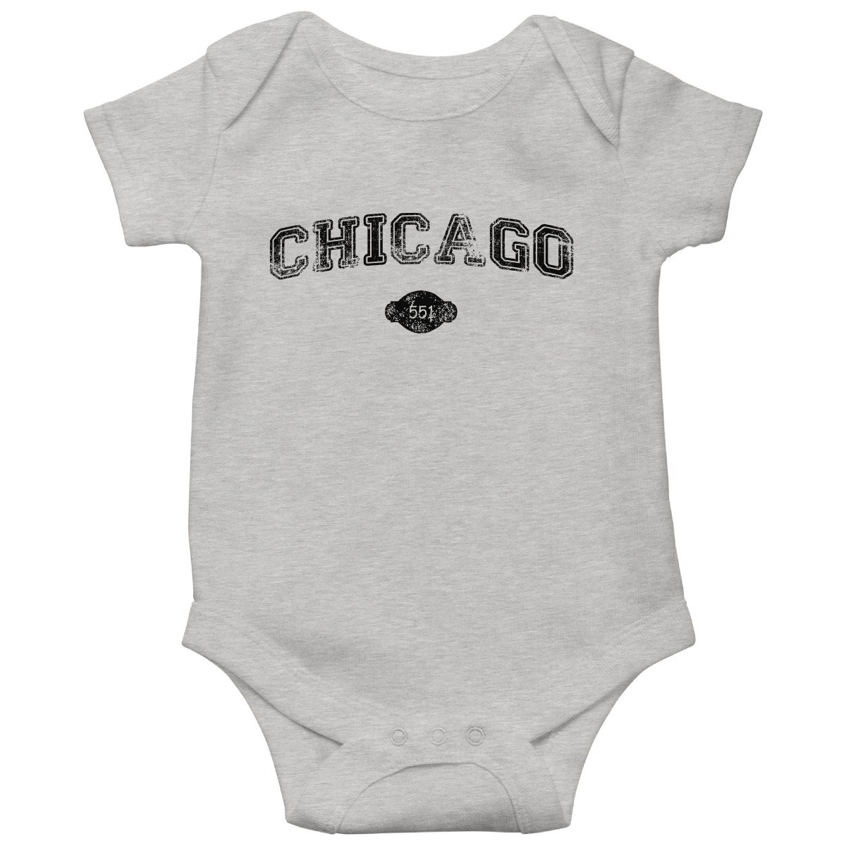 Chicago Represent Baby Bodysuits