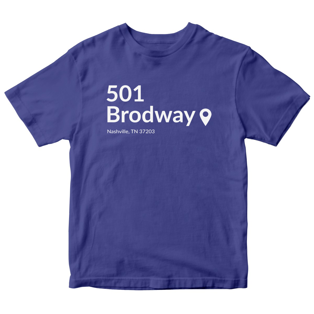 Nashville Hockey Stadium Kids T-shirt