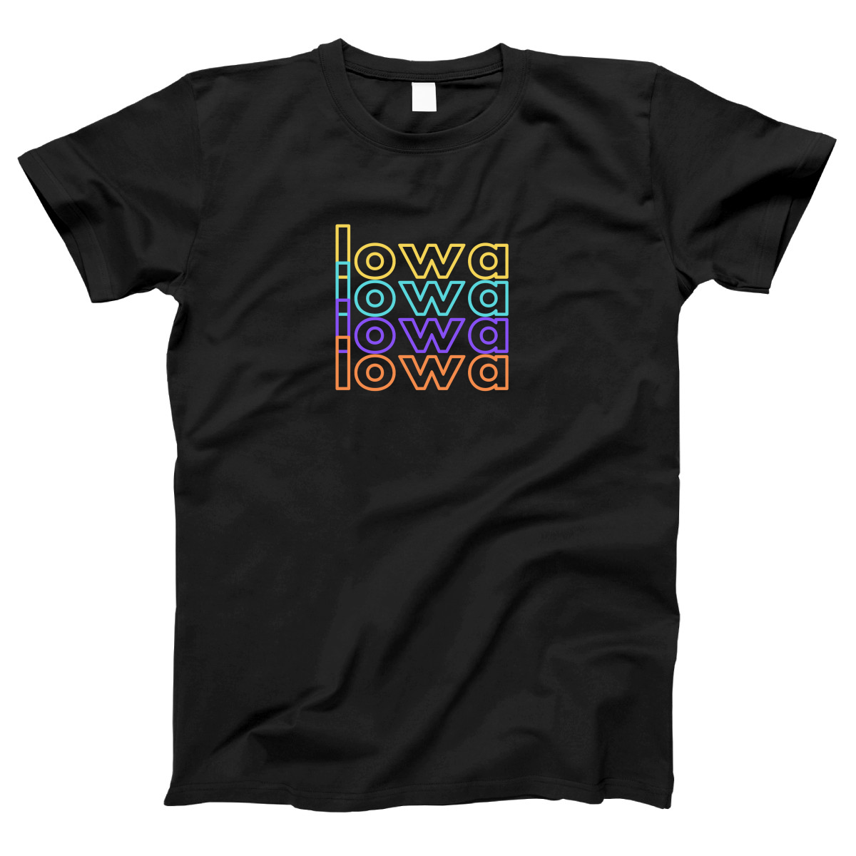 Iowa Women's T-shirt | Black