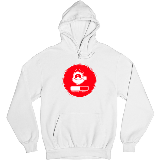 Christmas Loading Unisex Hoodie | White