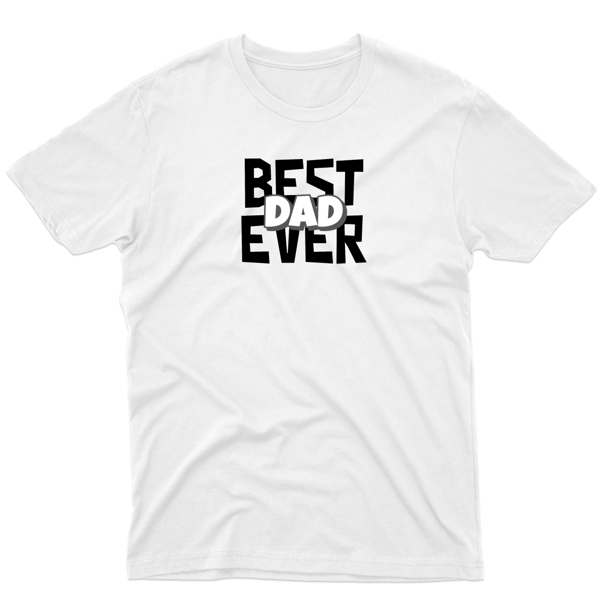 Best Dad Ever Men's T-shirt | White