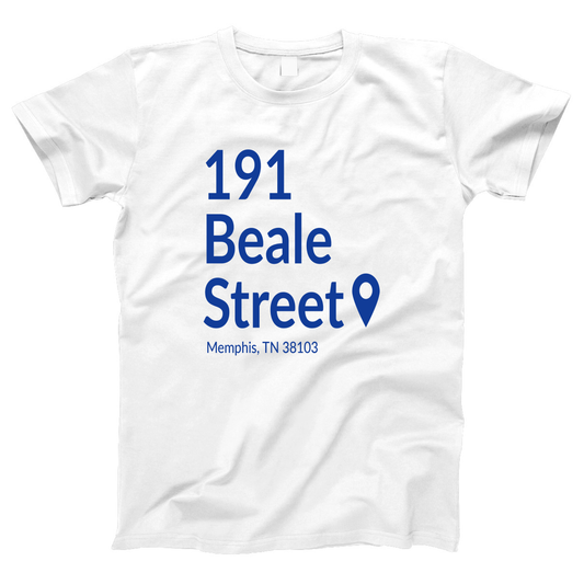 Memphis Basketball Stadium Women's T-shirt | White