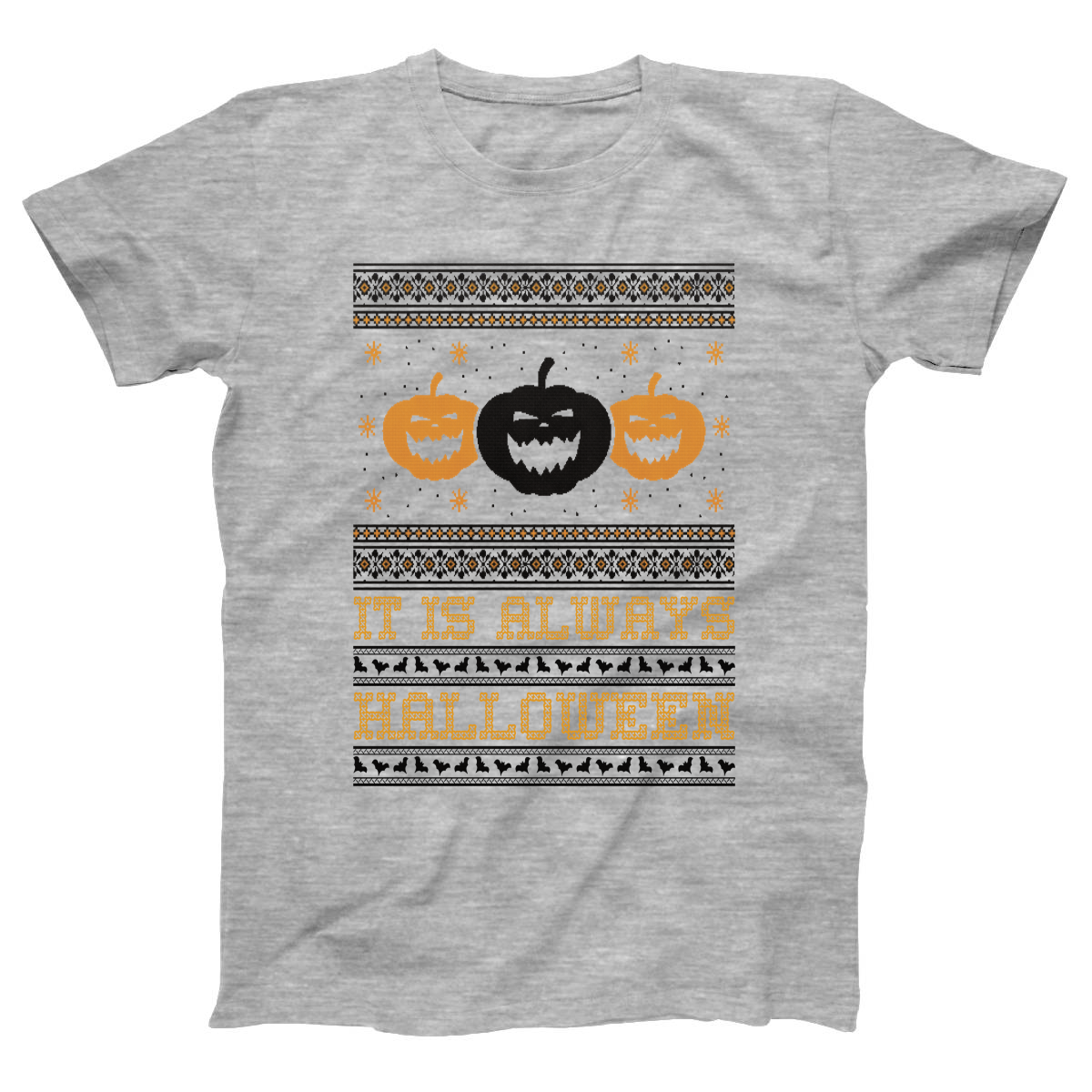 It's Always Halloween Women's T-shirt | Gray