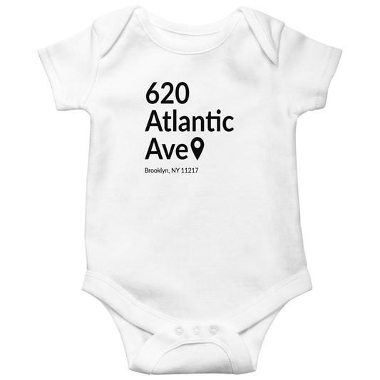 Brooklyn Basketball Stadium Baby Bodysuits