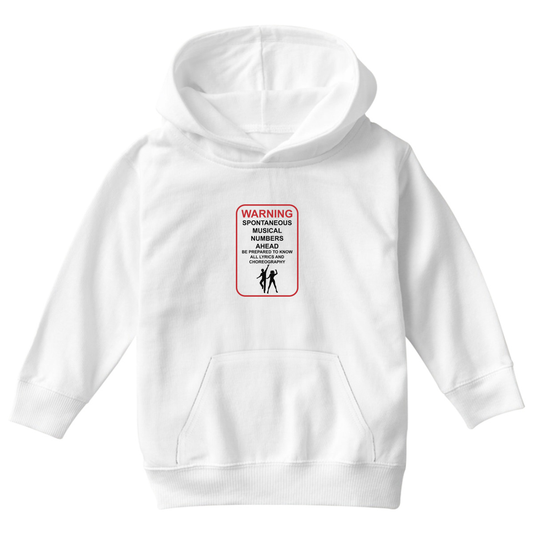 Musical Theater Kids Hoodie | White