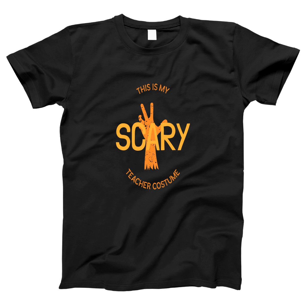 This Is My Scary Teacher Costume Women's T-shirt | Black