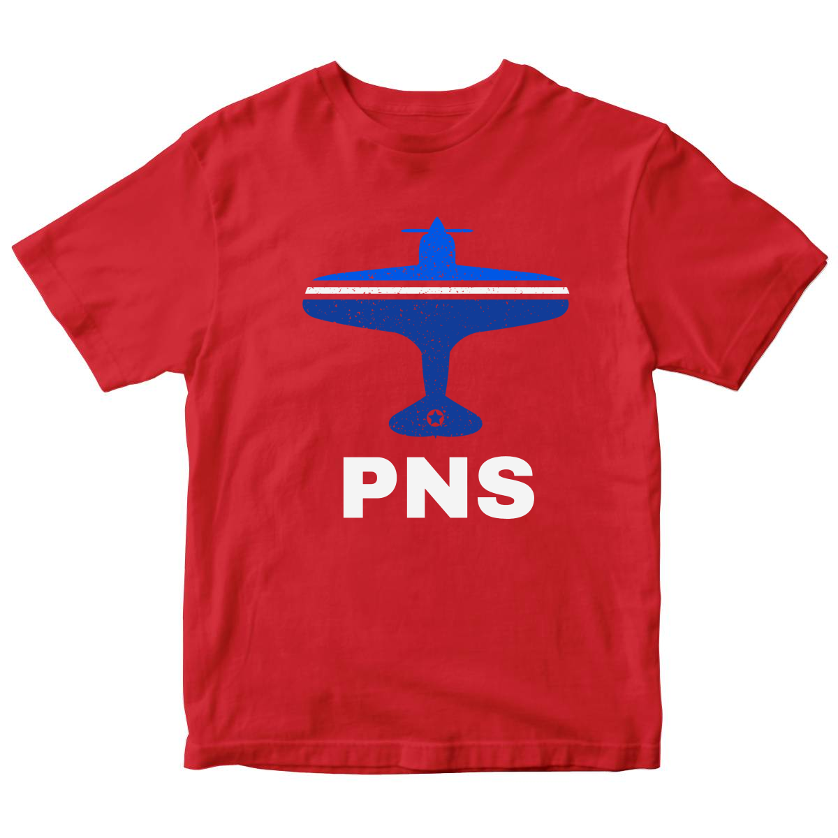 Fly Pensacola PNS Airport Kids T-shirt | Red