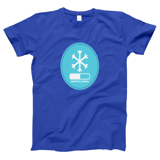 Winter Is Coming Women's T-shirt | Blue