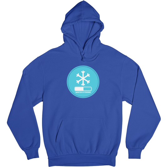 Winter Is Coming Unisex Hoodie | Blue