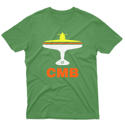 Fly Colombo CMB Airport Men's T-shirt | Green