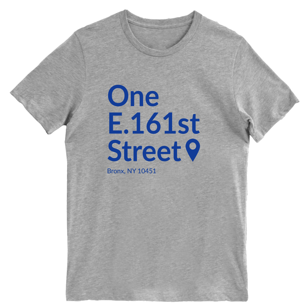 New York Baseball Stadium BXNY Men's T-shirt | Gray