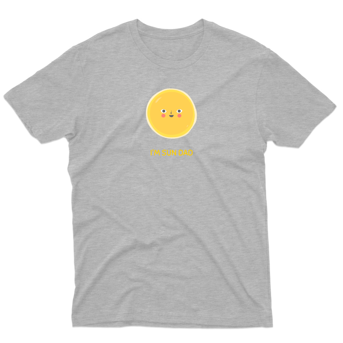 I'm Sun Dad Men's T-shirt | Gray