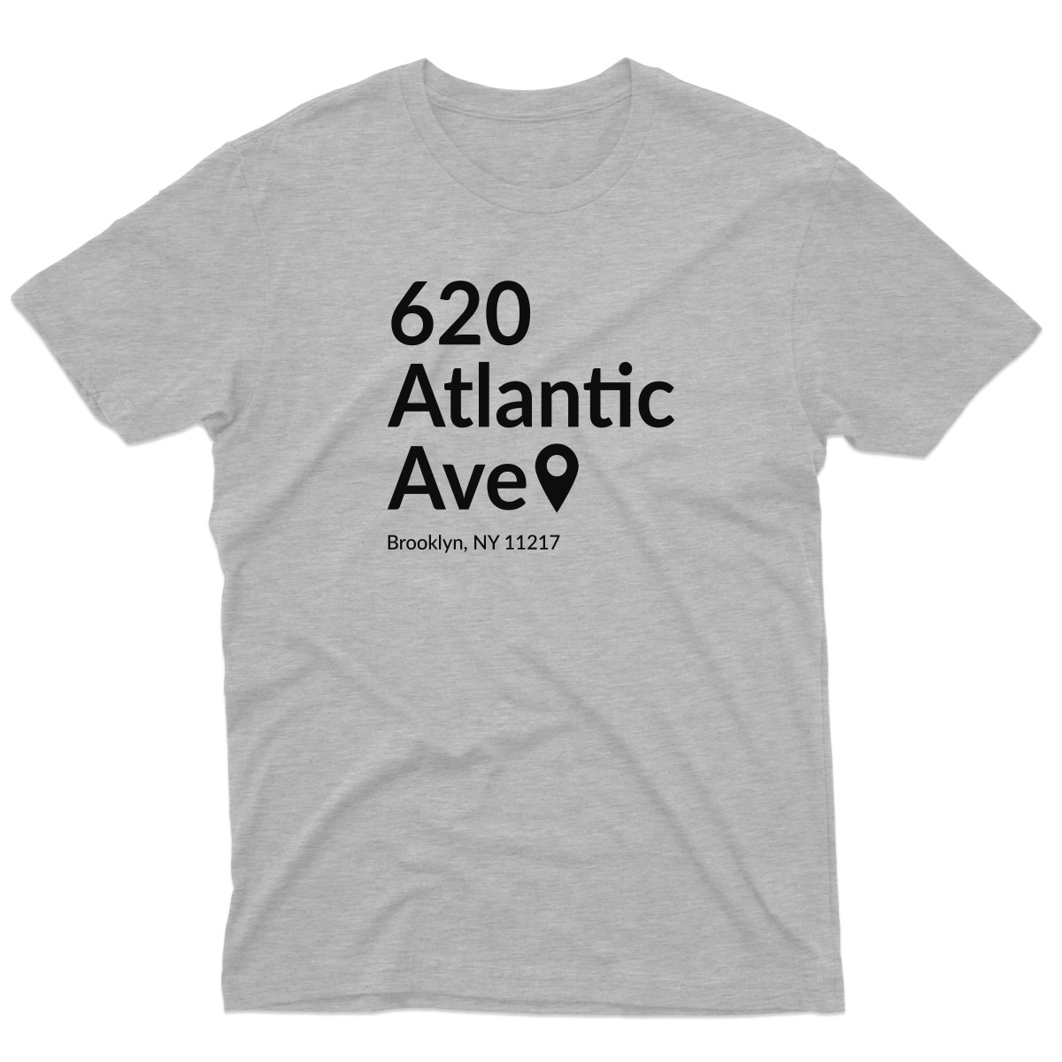 Brooklyn Basketball Stadium Men's T-shirt | Gray