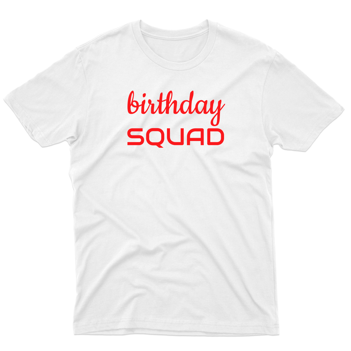 Birthday SQUAD Men's T-shirt | White