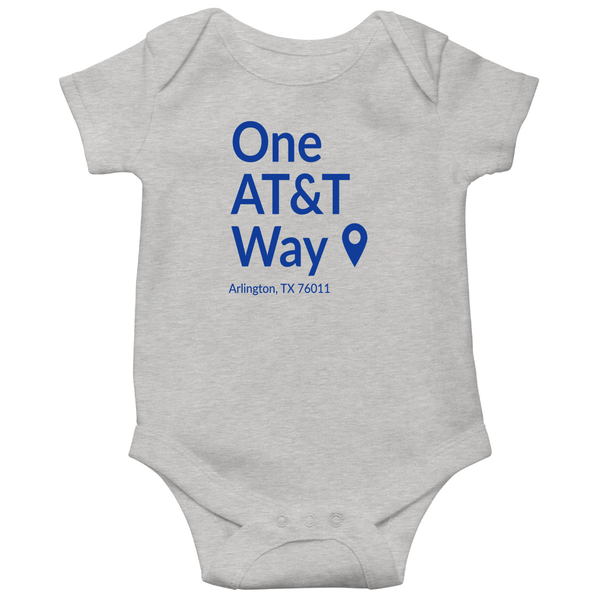 Dallas Football Stadium Baby Bodysuits