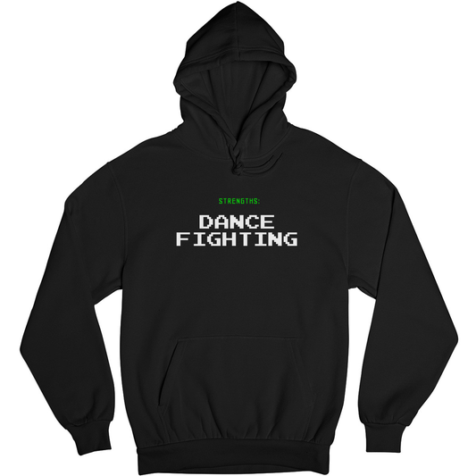 Strengths Dance Fighting Unisex Hoodie | Black