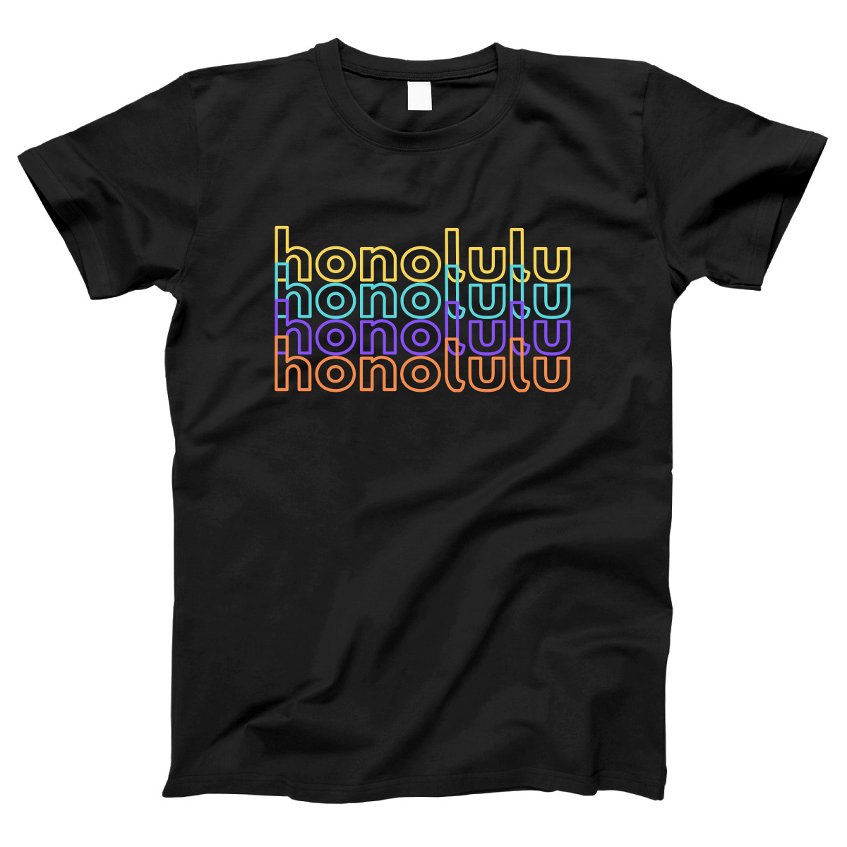 Honolulu Women's T-shirt | Black