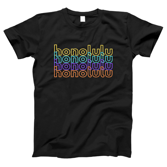 Honolulu Women's T-shirt | Black