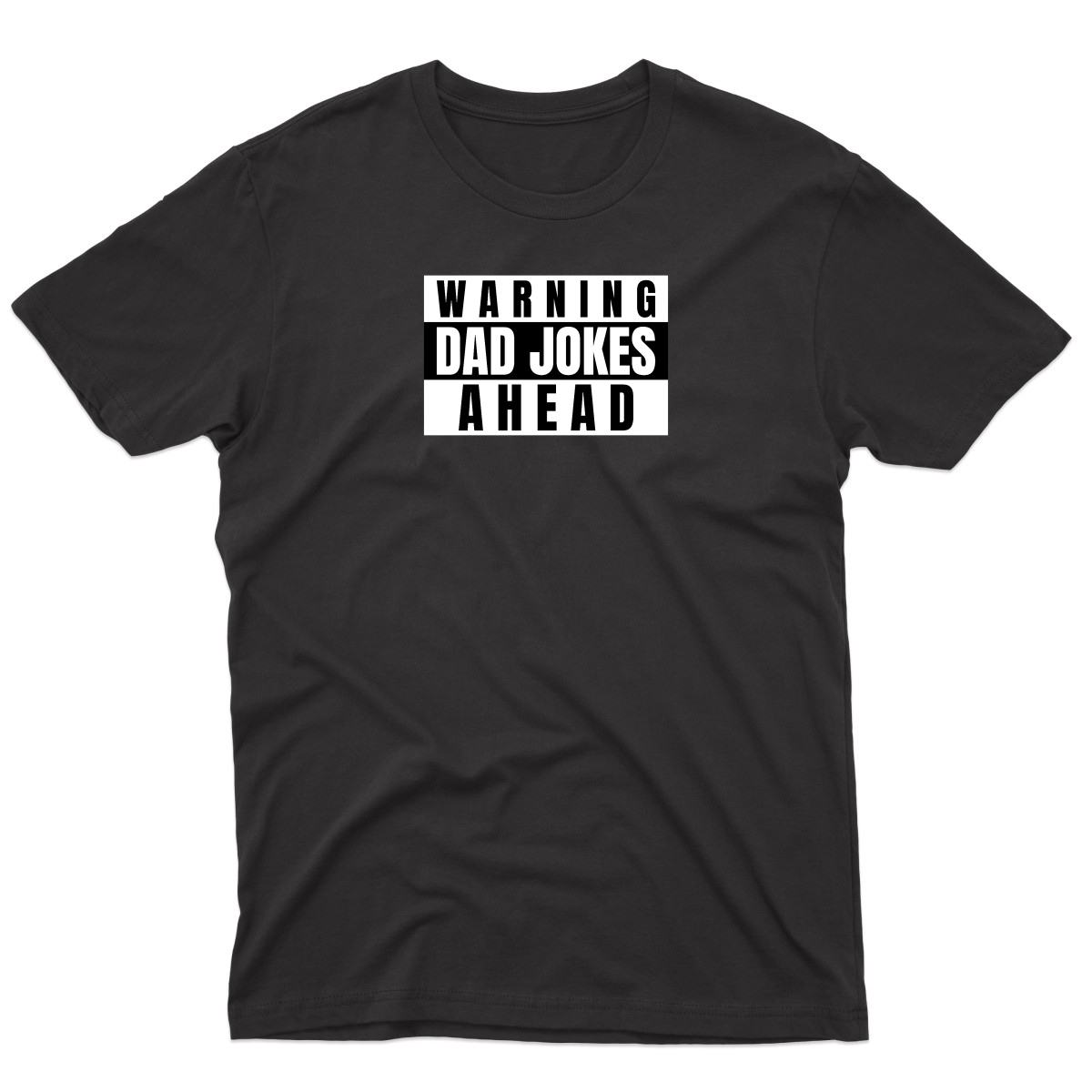 Dad Jokes Men's T-shirt | Black