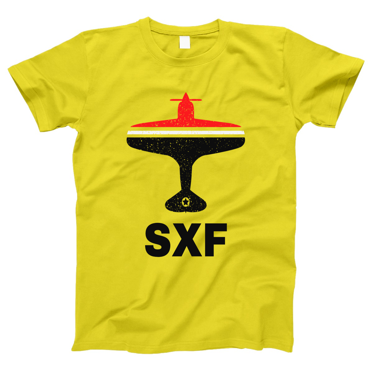 Fly Berlin SXF Airport Women's T-shirt | Yellow